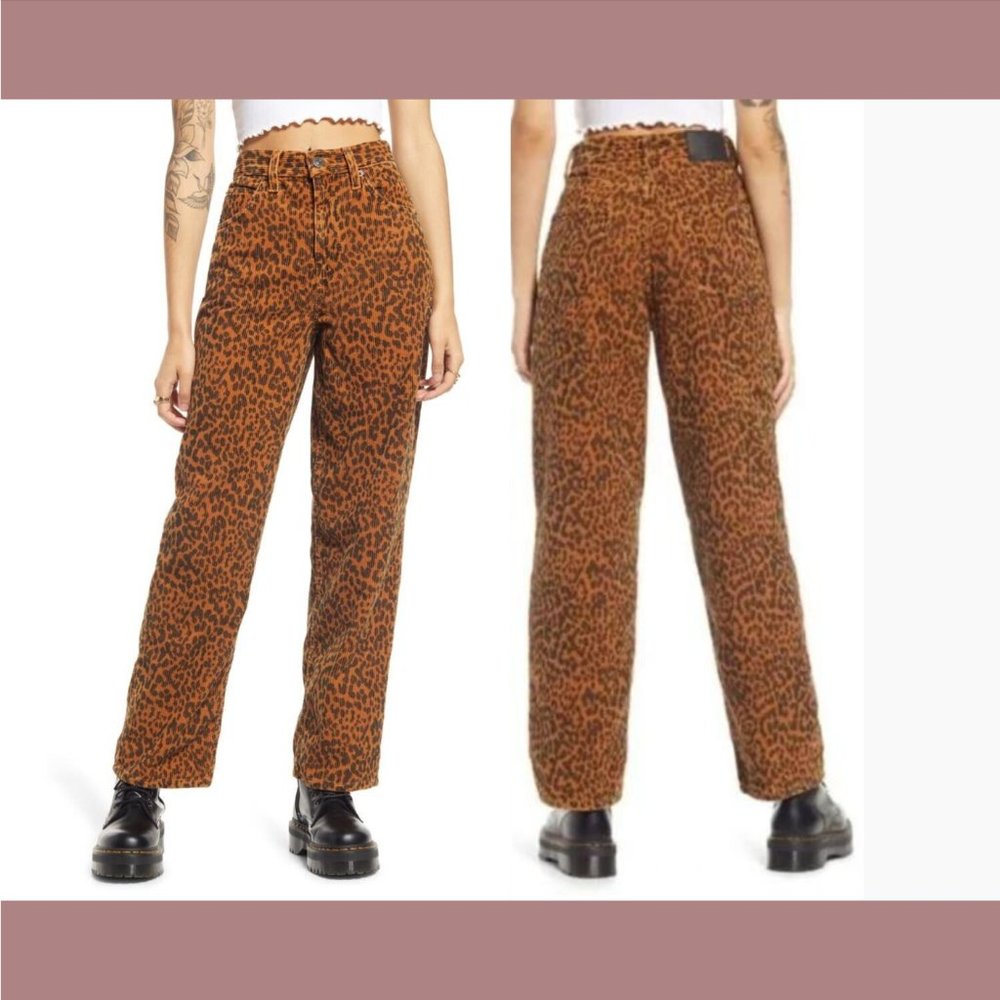 Bdg Leopard Print Pants - Brown - image 2